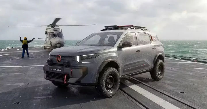 Citroën C3 Aircross Marine Nationale: il prototipo celebra 400 anni della Marina