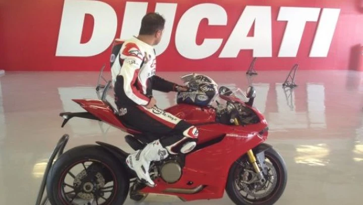 Ducati 1199 Panigale: Live @ Press Test di Abu Dhabi