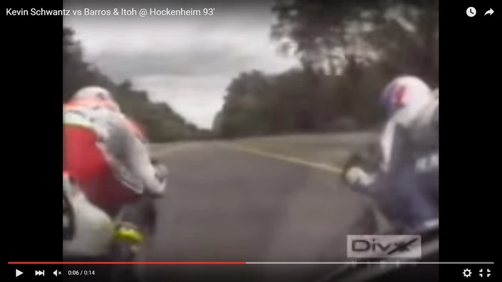 Sorpassi epici: Schwantz fa fuori Barros e Itoh ad Hockenheim 93 [Video]