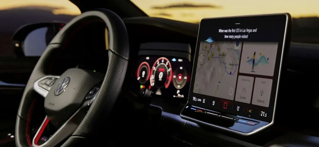 Volkswagen punta sull'intelligenza artificiale a bordo