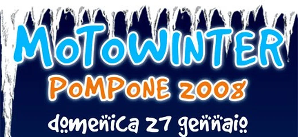 Motowinter Pompone 2008, due ruote sulla neve