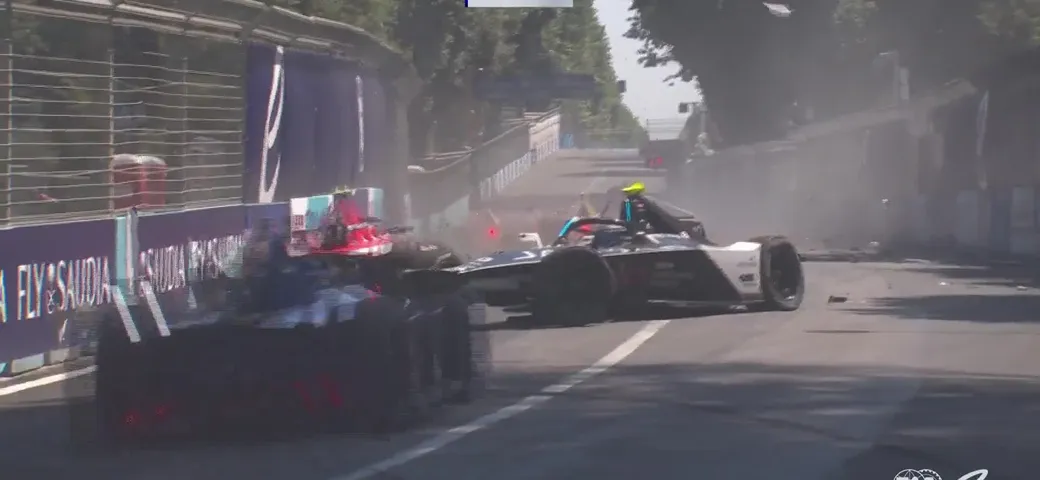 Roma: incidente terrificante all’E-Prix di Formula E [VIDEO]