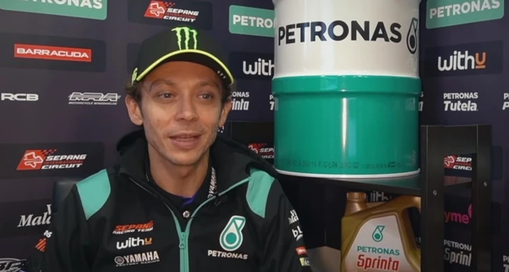Valentino Rossi: auguri per il 2021 con i nuovi colori