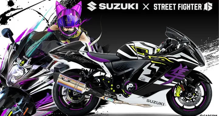 Suzuki Hayabusa 2026: l'icona si trasforma per Street Fighter 6