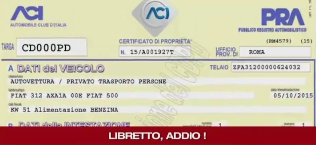 TG Auto: il Certificato Unico e Ferrari 812 Superfast