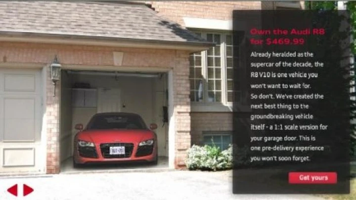 Audi R8 V10: in Canada per averla in garage bastano 470 Dollari
