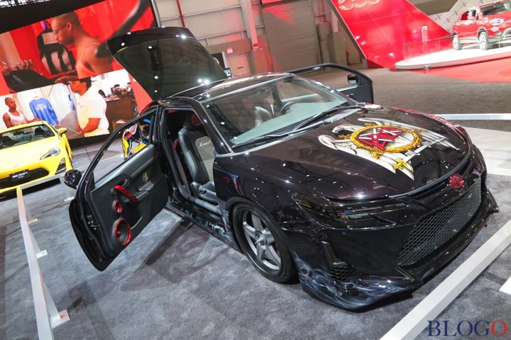 Lo stand Scion al Salone di New York 2015 Live