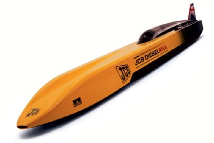 JCB DieselMax per il record di velocità su terra