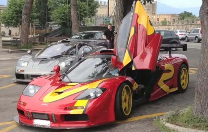 Auto dei vip: la McLaren F1 GTR di Nick Mason