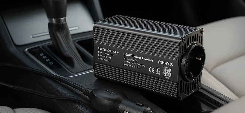 Elettricità a 220V anche in auto: con l'inverter 300W in offerta si può fare