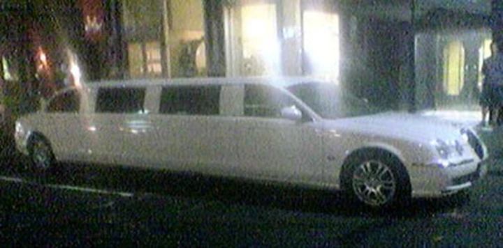 Jaguar limousine