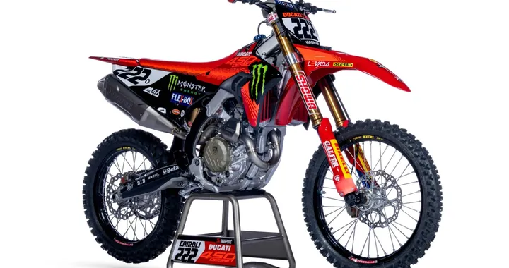 Ducati Desmo4560 MX: svelata la prima moto da cross del brand italiano