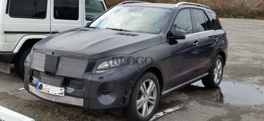 Mercedes GLE: le foto spia di un nostro lettore