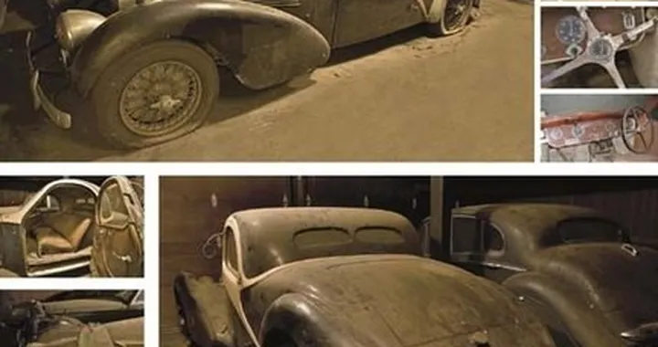 Ritrovata una Bugatti 57C Atalante dimenticata...