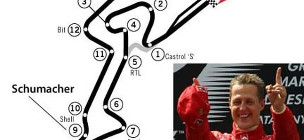 Il Nurburgring dedica una curva a Schumacher