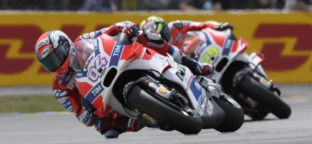 Dovizioso e Iannone a caccia del podio in Germania