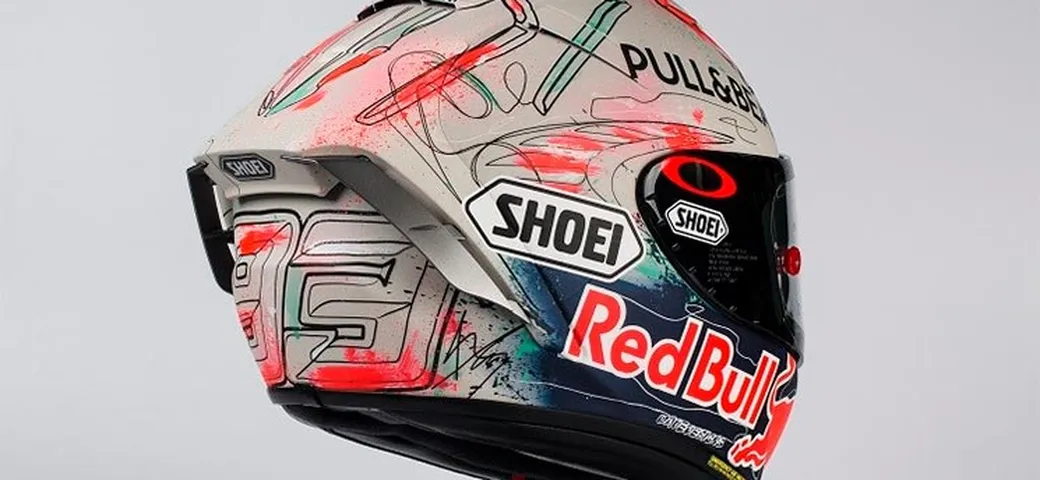 Marc Marquez, casco speciale per il GP di Catalunya