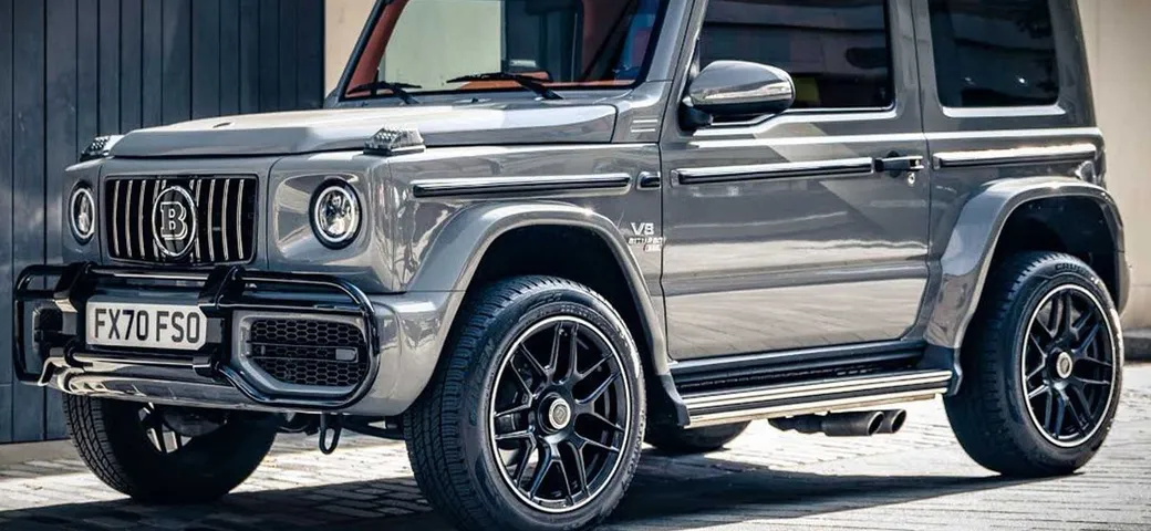 La Suzuki Jimny diventa una mini Mercedes Classe G