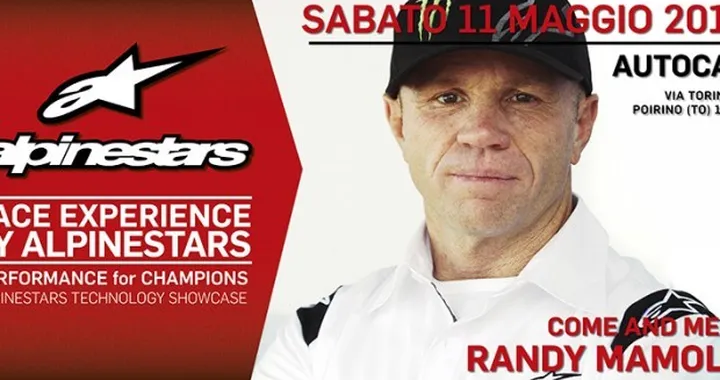 Alpinestars: Race Experience a Torino con Randy Mamola