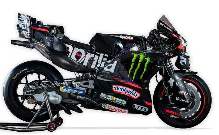 Aprilia cambia volto in MotoGP: arriva Monster Energy come sponsor