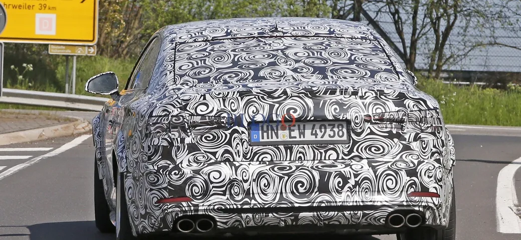 Foto spia Audi RS5