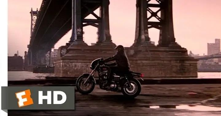 Black Rain (1/9) Movie CLIP - New York Motorcycle Race (1989) HD