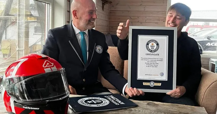 Acerbis conquista un Guinness World Records grazie al suo nuovo serbatoio per moto