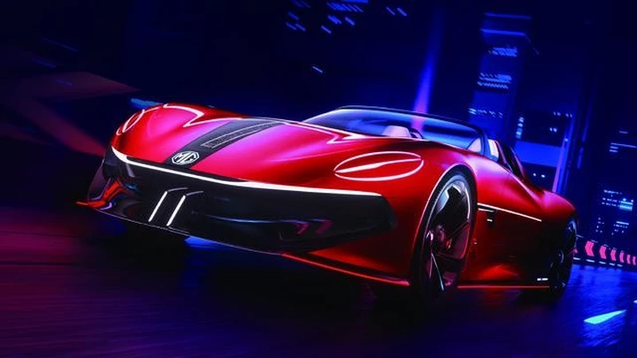 MG Cyberster, il debutto a Shanghai 2021