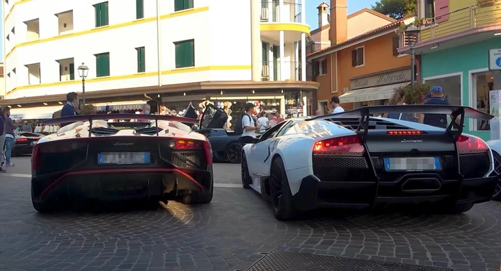 Lamborghini Murciélago SV o Aventador SV: battaglia sonora [Video]