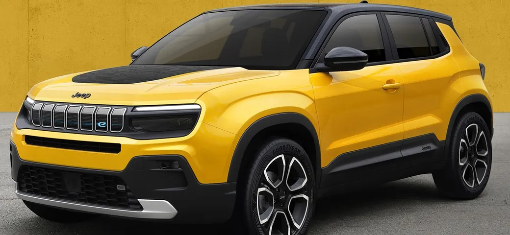 Jeep svela le prime immagini del nuovo SUV elettrico