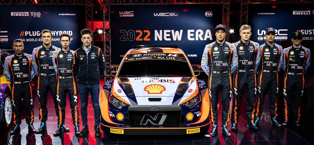 WRC 2022: tolto il velo alle vetture Rally 1