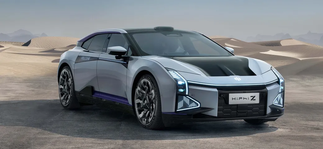 Human Horizons HiPhi Z: l'elettrica semi-autonoma della start-up cinese