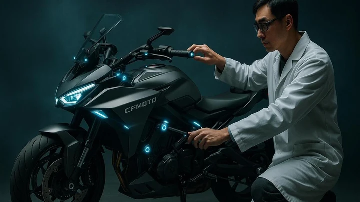 Guida sportiva o turistica? Ora basta un clic grazie alla tecnologia CFMOTO