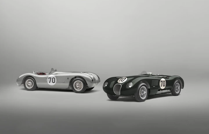 La Jaguar C-Type vincitrice a Le Mans in mostra al Concours of Elegance 2024