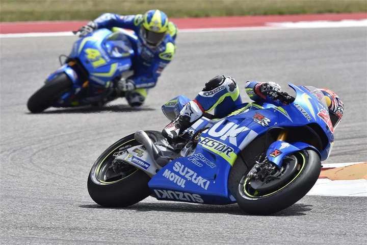 MotoGP: Suzuki test positivi al COTA