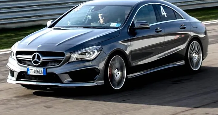 Mercedes CLA 45 AMG: video test in pista