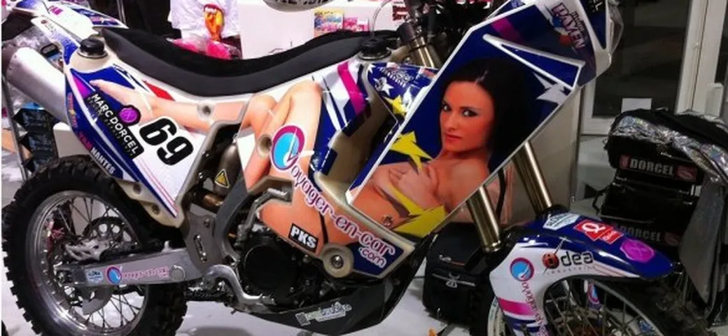 Dakar 2013: la sexy Yamaha 450 YZF Rally di Hugo Payen
