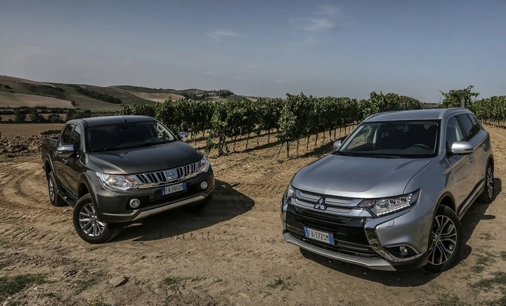 Mitsubishi Outlander e L200: primo contatto