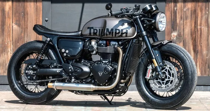 Triumph Thruxton R1200 "Merge" by Zeus Custom