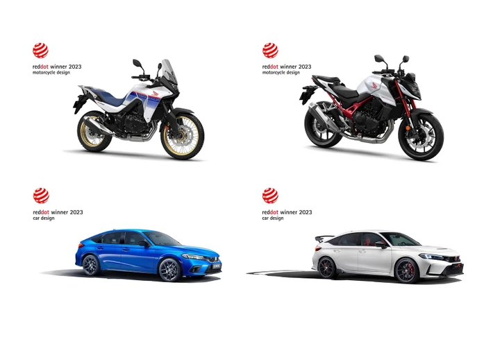 Honda trionfa ai Red Dot con Transalp e Hornet