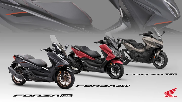 Honda Forza 750: aggiornamenti stilistici e tecnologici per il maxiscooter