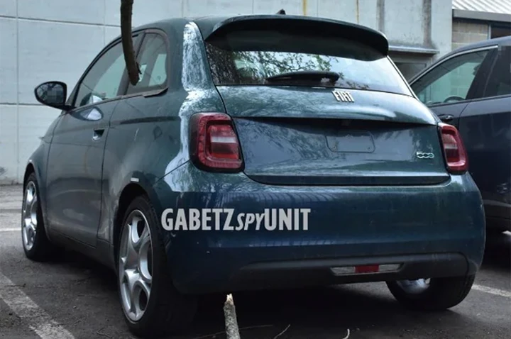 Abarth 500 elettrica: le prime immagini rubate