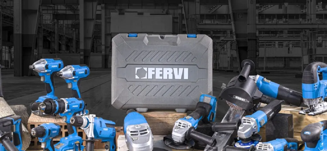 Fervi: ecco la nuova linea di elettroutensili a filo e batteria