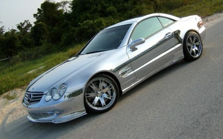 RENNtech propone la Mercedes SL 600 cromata