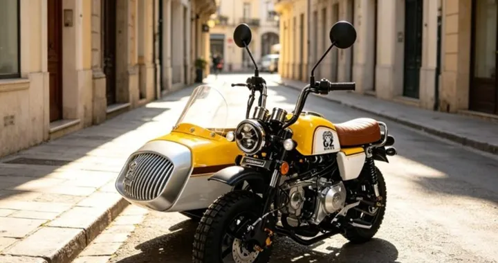 GZ Duo: il sidecar compatto dal look vintage sbarca sul mercato europeo
