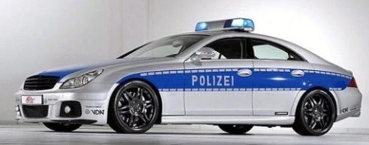 Mercedes CLS Brabus Rocket Polizei