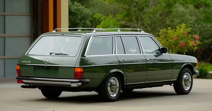 Mercedes 280 TE sepolta dal terremoto dell’Irpinia: riemerge con 6.100 km e vale 140.000 euro