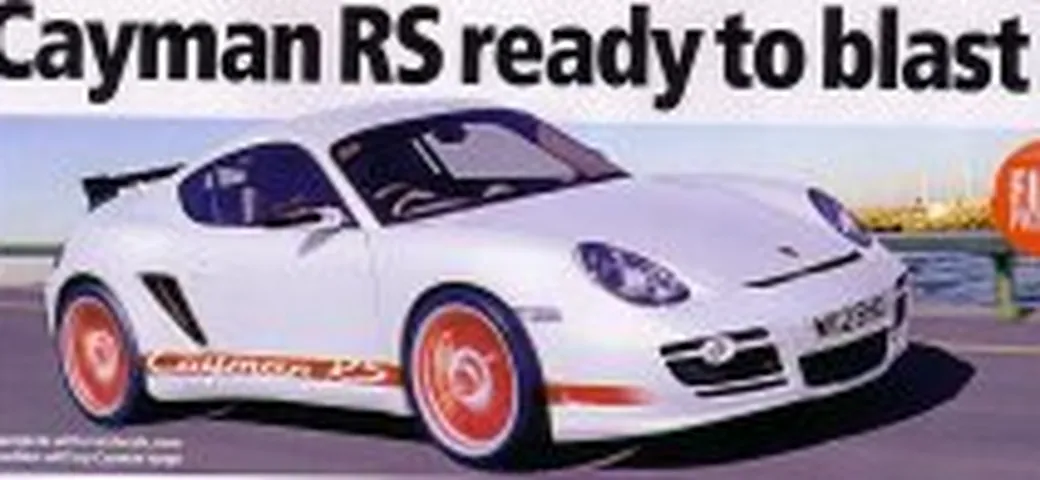 Arriverà una Porsche Cayman RS ?