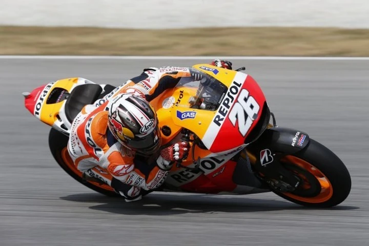 Pedrosa il più veloce a Sepang insieme a Rossi: 