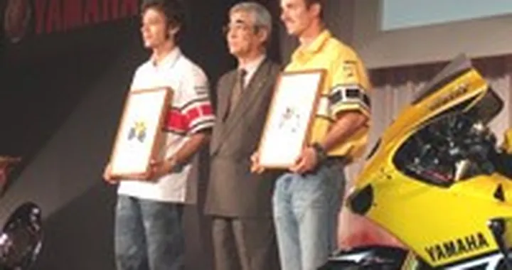 Celebrazioni Yamaha per la stagione 2005